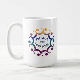 Taza De Café Marcado con su logotipo corporativo o gráfico