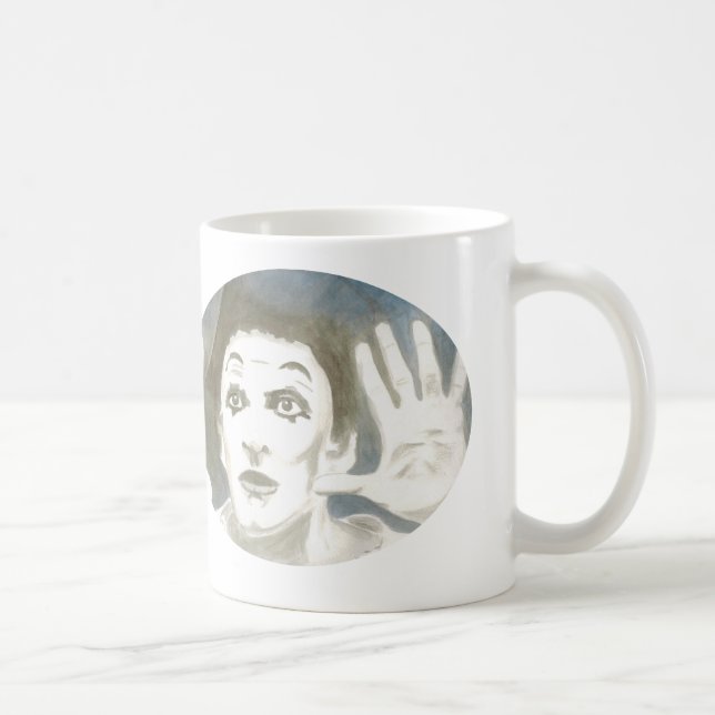 Taza De Café Marcel Marceau no necesita ninguna palabra (Derecha)