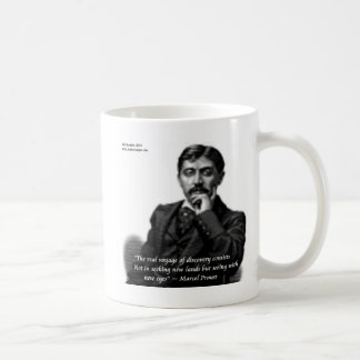 Taza De Café Marcel Proust y Famosa Cita