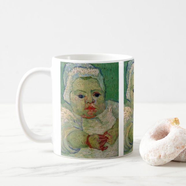 Taza De Café Marcelle Roulin por Vincent van Gogh (Con donut)