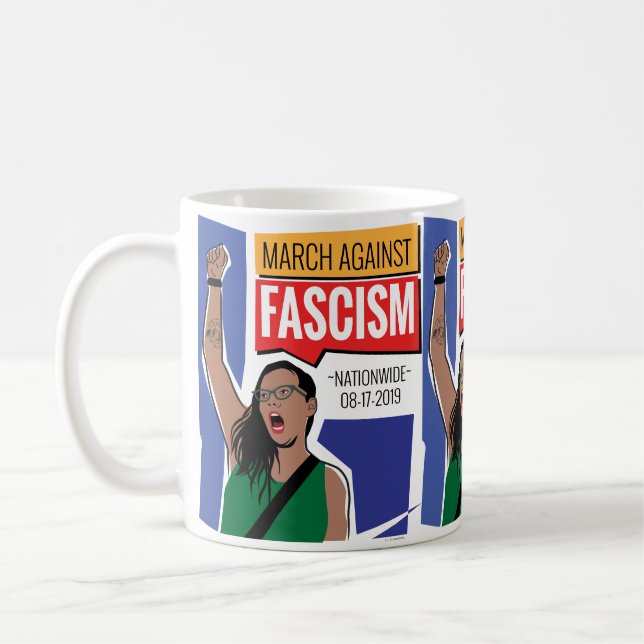 Taza De Café Marcha contra el fascismo (Izquierda)