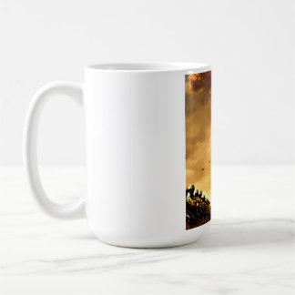 Taza De Café Marcha del Guerrero – Camiseta Gráfica de Poder Mi