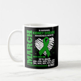 Taza De Café Marcha es Mes Nacional de Concienciación sobre Enf