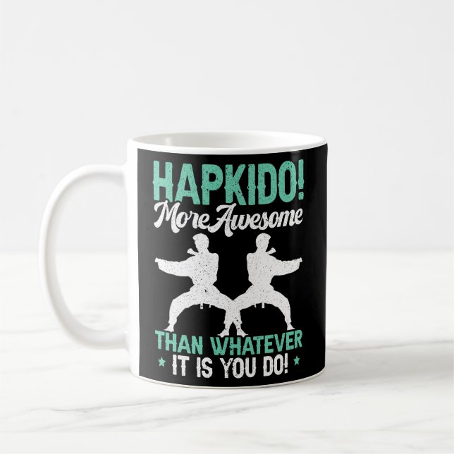 Taza De Café Marcial de autodefensa marcial de Corea (Izquierda)