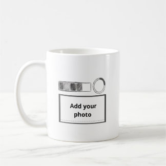 Taza De Café Marco de control de juegos con foto personalizada 