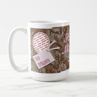 Taza De Café Marco de foto en memento del día de la madre