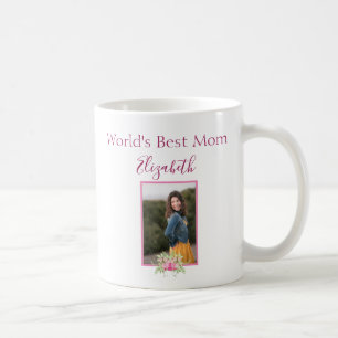 Taza De Café Marco de Personalizable fotográfico de la mejor ma