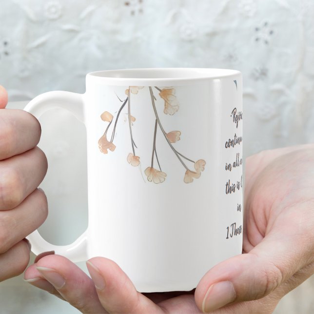 Taza De Café Marco de pradera al atardecer (Subido por el creador)