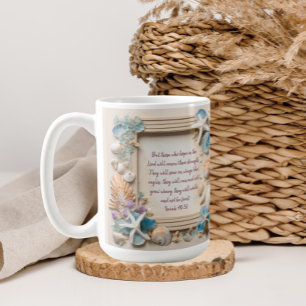 Taza De Café Marco de sueños de conchas marinas