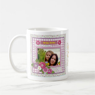 Taza De Café Marco personalizado de bellas fotos, Día de la Mad
