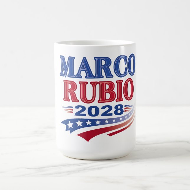 Taza De Café Marco Rubio 2028 (3er) (Centro)