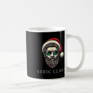 Taza De Café Marcos Aurelio Estoico Papá Noel Estoicismo Divert