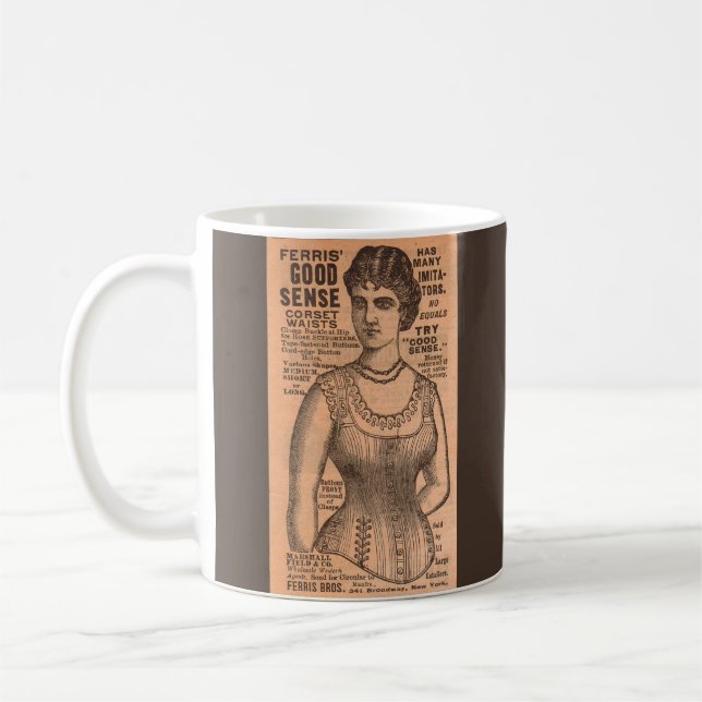 Taza De Café Marcos de Sentido Común Ferris de los años 1880 (Izquierda)