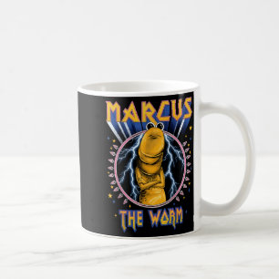 Taza De Café Marcus divertido El gusano Heavy Rock Rockworm Hum