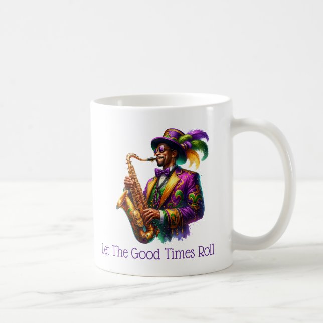 Taza De Café Mardi Gras  (Derecha)