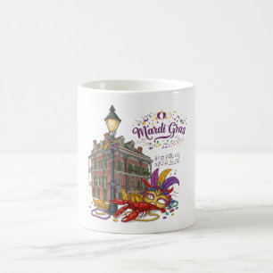 Taza De Café Mardi Gras