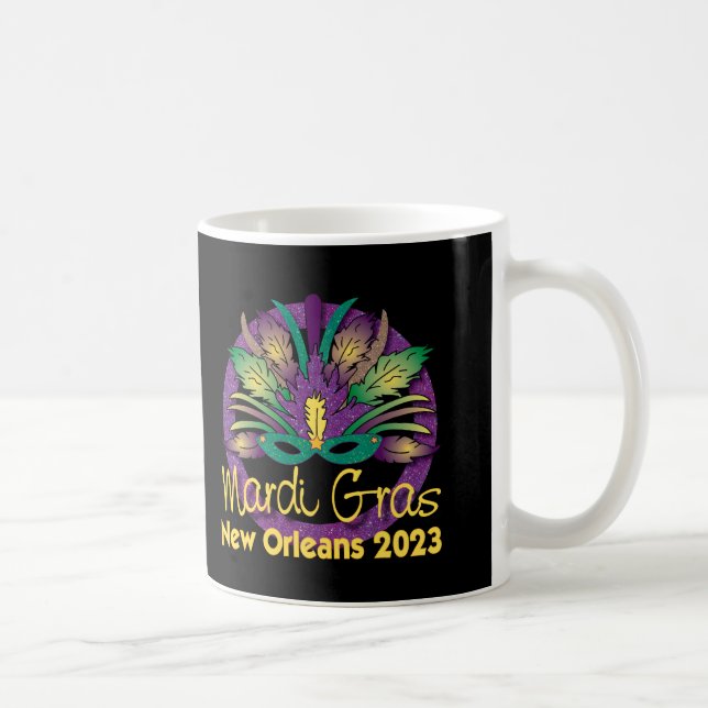 Taza De Café Mardi Gras 2023 Mug - Nueva Orleans (Derecha)