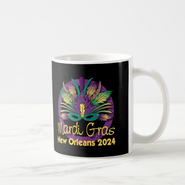 Taza De Café Mardi Gras 2024 Mug - Nueva Orleans (Derecha)