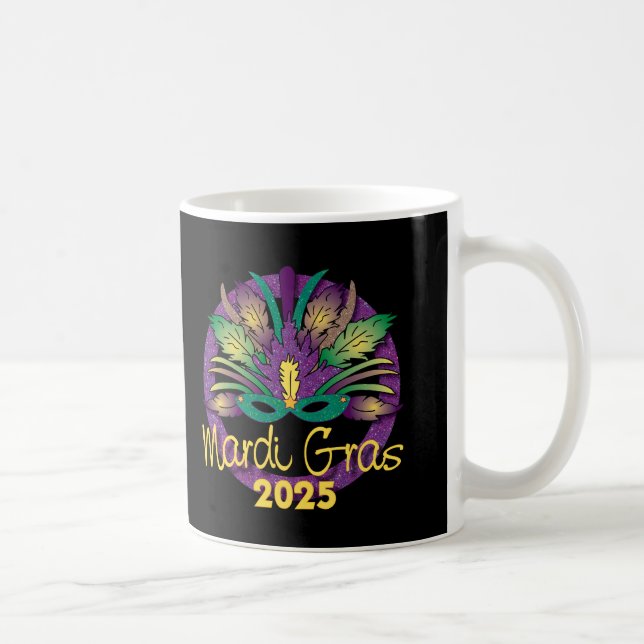 Taza De Café Mardi Gras 2025 Mug (Derecha)