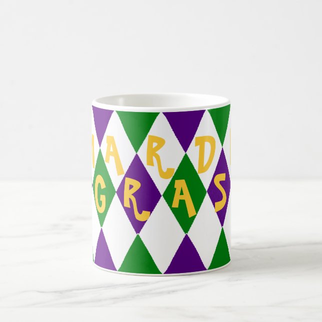 Taza De Café Mardi Gras Fiesta Mug (Centro)