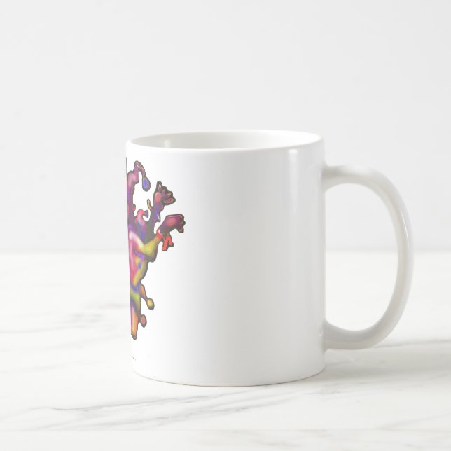 Taza De Café Mardi Gras Jester (Derecha)