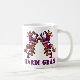 Taza De Café Mardi Gras Jesters