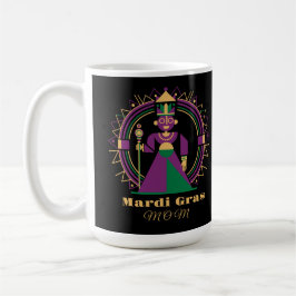 Taza De Café Mardi Gras Mom 2026 Queen