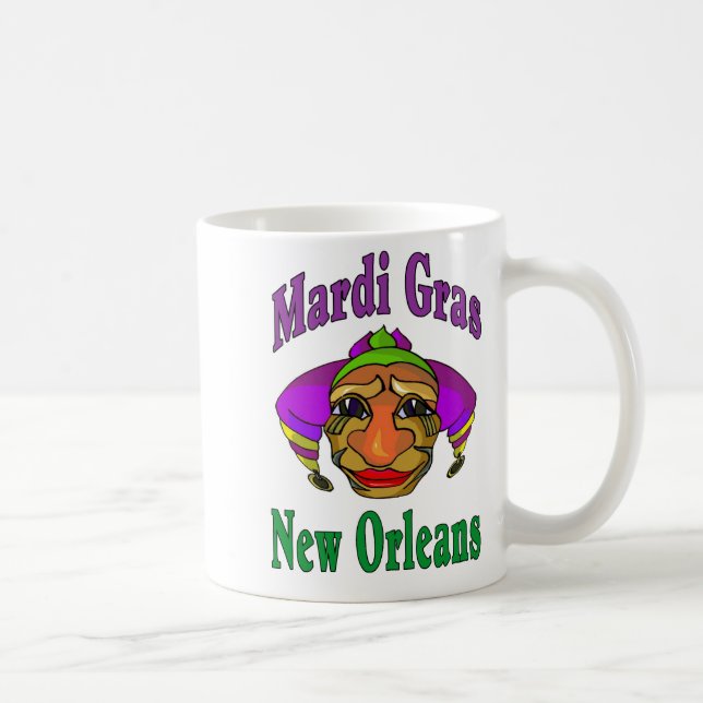 Taza De Café Mardi Gras Mug (Derecha)