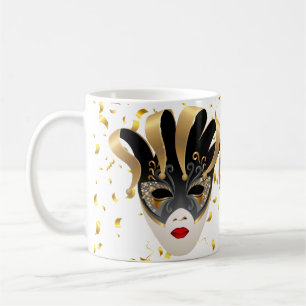 Taza De Café Mardi Gras Mug-Dejemos Que Se Dirijan Los Buenos T