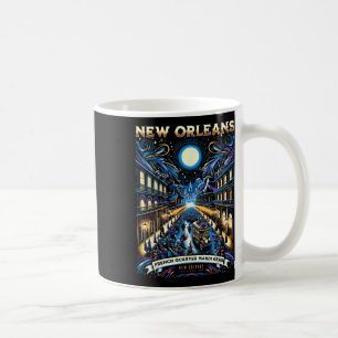 Taza De Café Mardi Gras Nola Nueva Orleans Bourbon Carnaval Nue