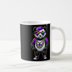 Taza De Café Mardi Gras Para Chicos Hombres Hip Hop Panda Nueva