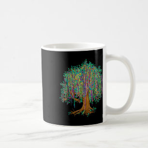 Taza De Café Mardi Gras Tree Beads New Orleans 2025