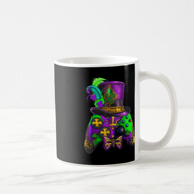 Taza De Café Mardi Gras Video Game Controller E sport para niño (Derecha)