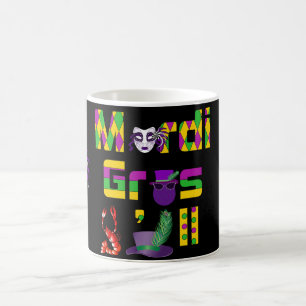 Taza De Café Mardi Gras Y'all Thunder_Cove