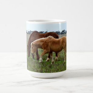 Taza De Café Mare De Castaño Y Ternera De Palomino,