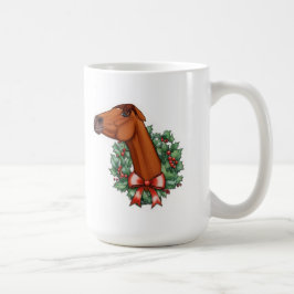 Taza De Café ¡Mare-y Navidades! Gracioso Mug de Caballo Grande