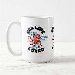 Taza De Café marea de amor octopus Classic Mug
