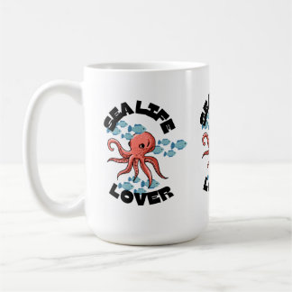 Taza De Café marea de amor octopus Classic Mug