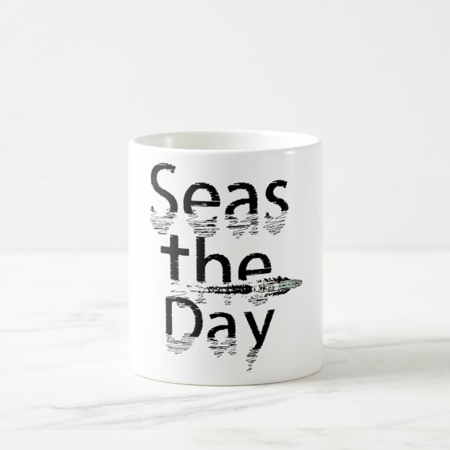 Taza De Café Mares el día (Centro)