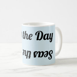 Taza De Café "Mares el día" boca abajo y atrás MUG
