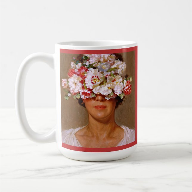 Taza De Café Margaret, "Orgullo Petal" - Sociedad de Arte y Flo (Izquierda)