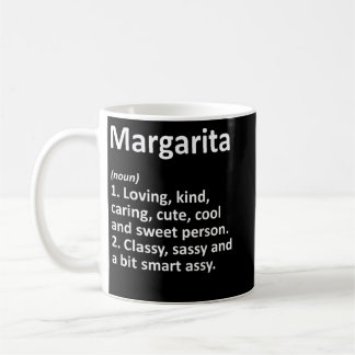Taza De Café MARGARITA Definition Personalized Funny Birthday G