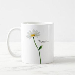 Taza De Café margarita personalizada chic personalizada