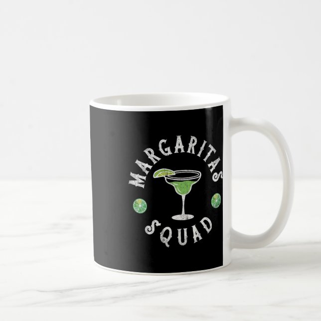 Taza De Café Margarita Squad Funny Cinco De Mayo (Derecha)