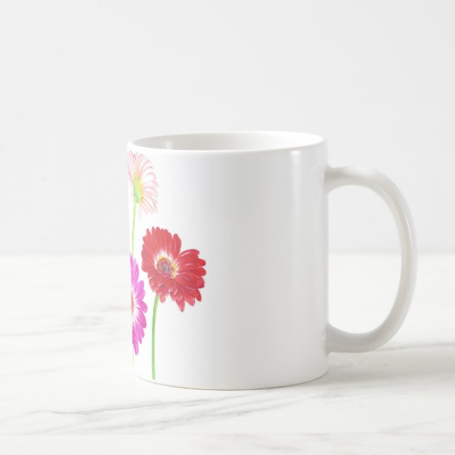 Taza De Café Margaritas del Gerbera (Derecha)