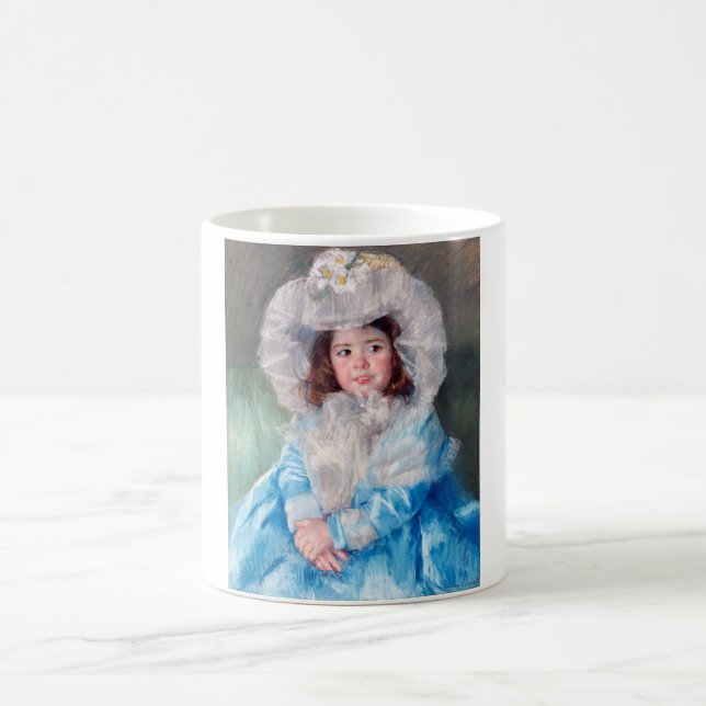 Taza De Café Margot in Blue, Mary Cassatt (Centro)