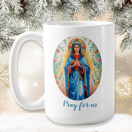 Taza De Café María Católica Religiosa