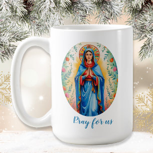 Taza De Café María Católica Religiosa