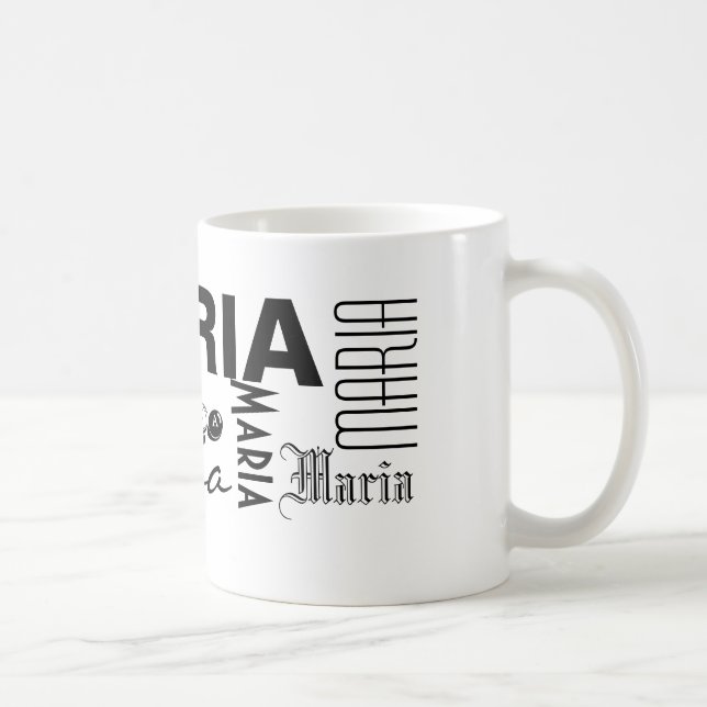 Taza De Café MARIA - Personaliza La Mug (Derecha)