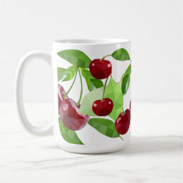 Taza De Café Marian Cherry Geométrico